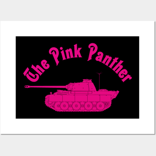 Pink Pz-V Panther Posters and Art